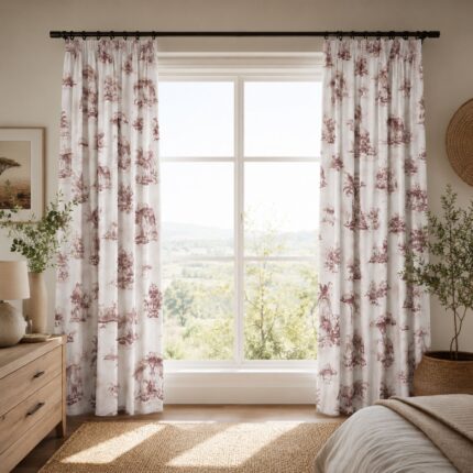 Safari Curtain – Beige – 66″x72″