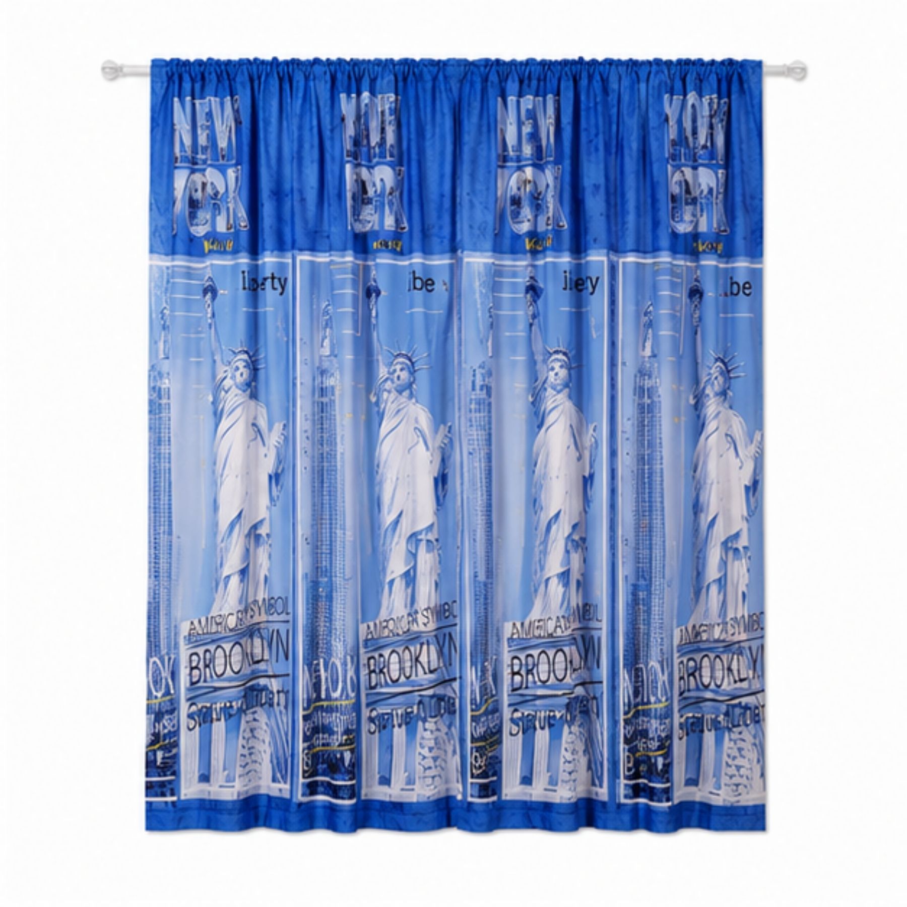 inspire Curtain - Blue4